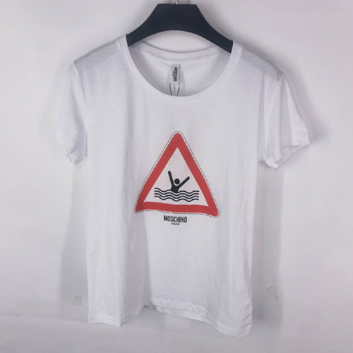 MOSCHINO/莫斯奇諾女裝/女士T恤/女士短袖T恤 4T19225504瑕疵折扣