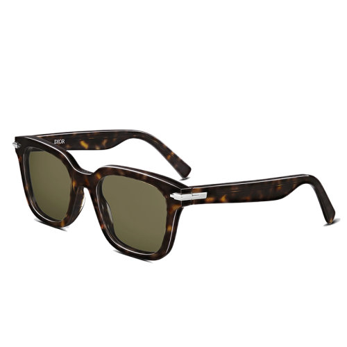 DIOR/迪奧 22年春夏新款 DIORBLACKSUIT S10I系列 男士玉石綠色鏡片棕色玳瑁效果醋酸纖維鏡框太陽眼鏡墨鏡SUTS10IXM_20C0