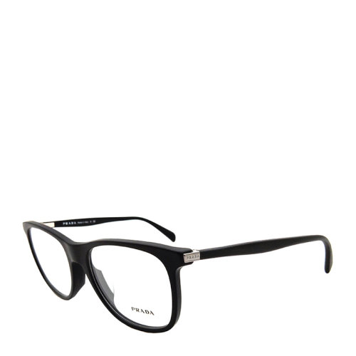 PRADA/普拉達 休閑 板材 亞光黑 全框 女士 光學鏡架 近視 眼鏡框 眼鏡架 VPR13PVA 54mm