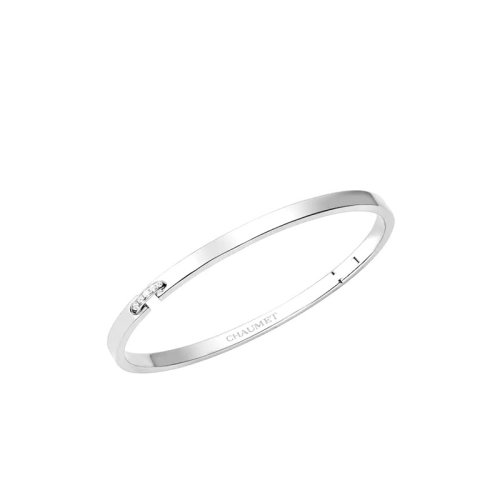 Chaumet/尚美  Linksévidence系列 女士18k金白金鑲有多顆明亮切割鉆石手鏈083354