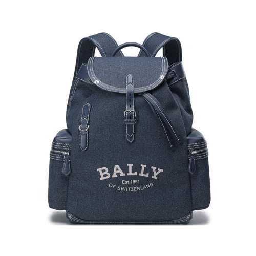 BALLY/巴利 男士織物手提雙肩背包LOGO圖案 CLIFORD SM NA 507 6300181