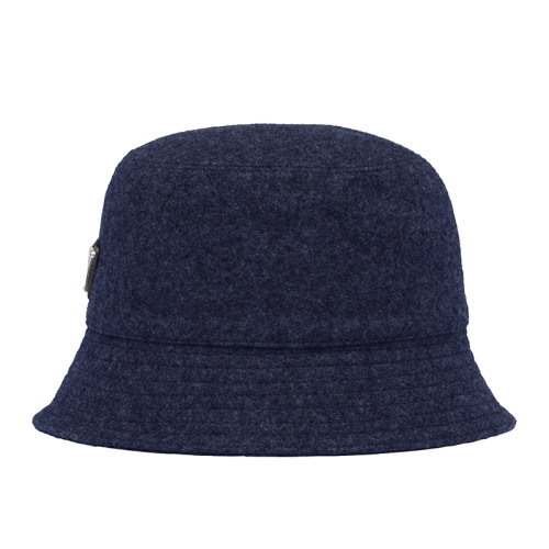 PRADA/普拉達 秋冬 男士海軍藍羅登呢漁夫帽2HC137_1UMT_F0124