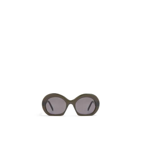  LOEWE羅意威 22年秋冬 女士 太陽眼鏡 Halfmoon sunglasses in acetate G832270X06-4160