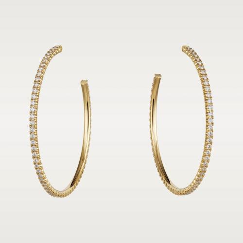  CARTIER 22年秋冬 女士 耳環(huán) Etincelle de Cartier耳環(huán) 18K黃金
