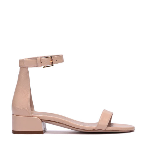 Stuart Weitzman/斯圖爾特韋茨曼 女士人造皮革涼鞋 35LESSNUDIST BLUSH GLEAMING TRIPON