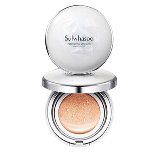 Sulwhasoo/雪花秀 木蓮花氣墊bb霜防曬霜遮瑕隔離 新款木蓮花水晶貝氣墊BB霜15g *2 帶替換芯  多色可選