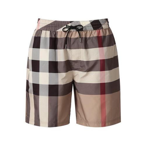  BURBERRY/博柏利 男士米色聚酯纖維休閑短褲 80172941 PLFSX