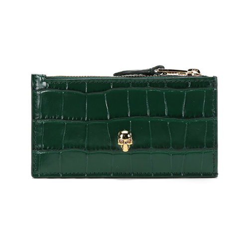 Alexander McQueen/亞歷山大麥昆  女士皮革卡包卡夾零錢袋 632037 1JMHG