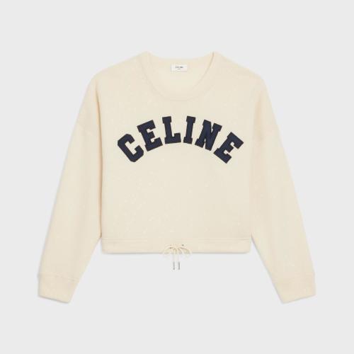 CELINE賽琳思琳 22年秋冬 女士 針織衫 PULL CELINE ATHLéTIQUE LAINE CACHEMIRE 2A11V402P.0