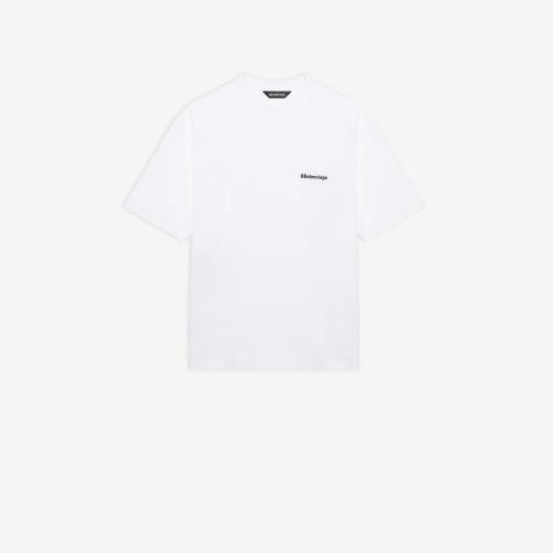  BALENCIAGA巴黎世家 22年春夏 男士 短袖T恤 BB CORP MEDIUM FIT T-SHIRT 612966TJV879040 預(yù)定商品1-3周發(fā)貨