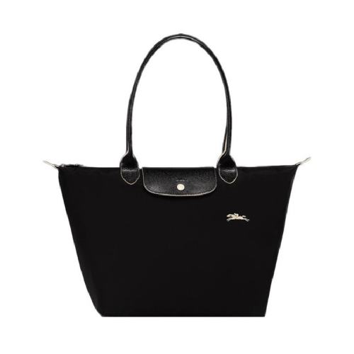  Longchamp/瓏驤 女士黑色聚酰胺手提包 1899619-001 PLSX