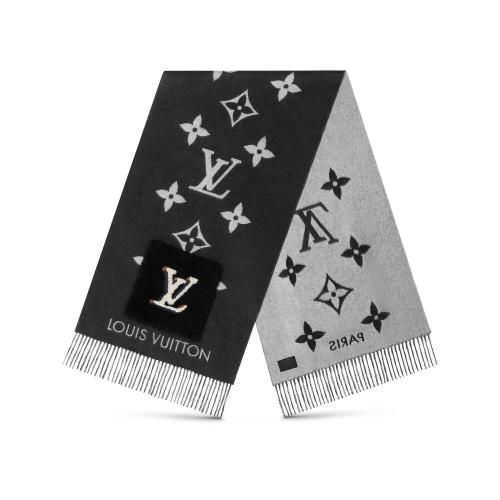  LV路易威登 22年秋冬 女士 圍巾 TEDDY REYKJA*w*VIK 圍巾 M76567 預(yù)定商品2-8周發(fā)貨