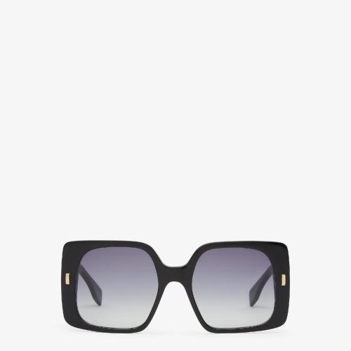  FENDI芬迪 22年春夏 女士 太陽眼鏡 黑色_纖維太陽鏡 FOL021V1PF0GME