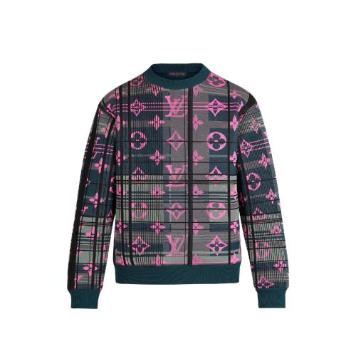  LV路易威登 22年春夏 男士 衛(wèi)衣 Sweatshirt a jacquard Monogram 1A8P0J 1A8P0M 1A8P0K 1A8P0 預(yù)定商品2-8周發(fā)貨