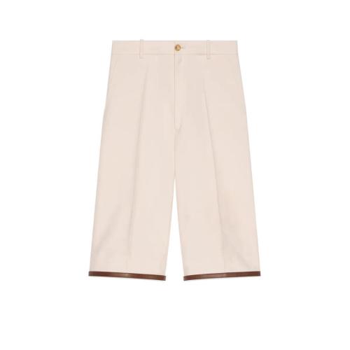  GUCCI古馳 22年秋冬 女士 羊毛馬海毛百慕大短褲 675606 Z8A_VB 9887