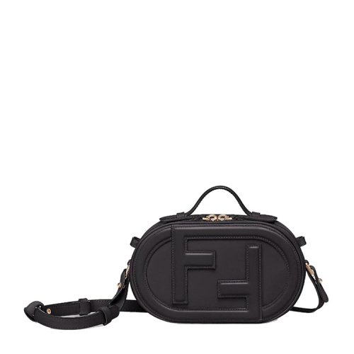 FENDI/芬迪O’Lock迷你相機包 皮革迷你手袋 8BS058A5DY