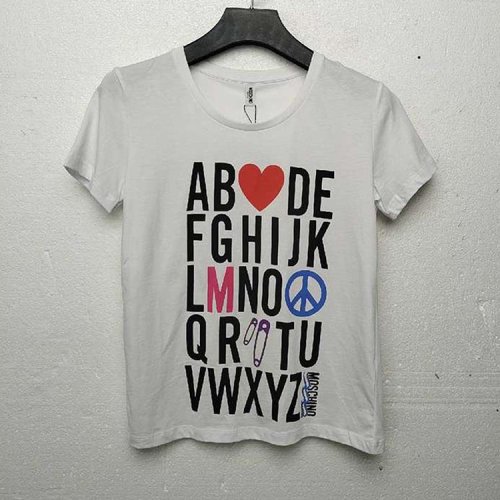 MOSCHINO/莫斯奇諾/女士短袖T恤(瑕疵折扣）