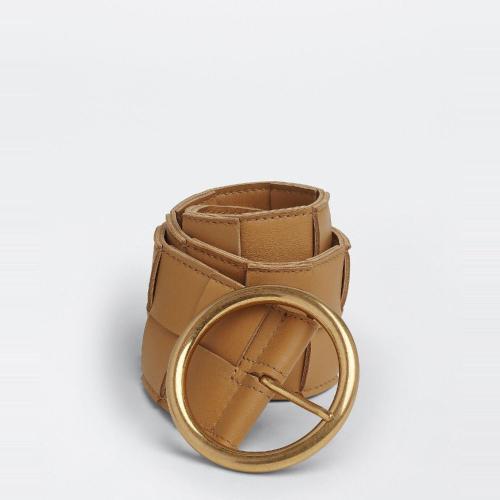  BV葆蝶家 22年秋冬 女士 腰帶 maxi intreccio 577933VMAY29830