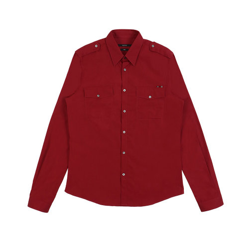 GUCCI/古馳 男士純色棉質(zhì)休閑襯衫 380973-21131 多色可選