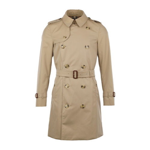 BURBERRY/博柏利21新品雙排扣中長(zhǎng)款男士風(fēng)衣外套8045864