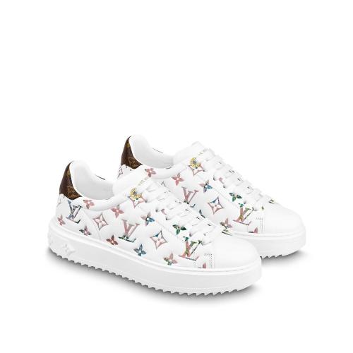  LV路易威登 22年秋冬 女士 休閑運(yùn)動鞋 SNEAKER TIME OUT 1AAOSO 1AAOSS 1AAOSJ 1AAOSL 1AAOSH