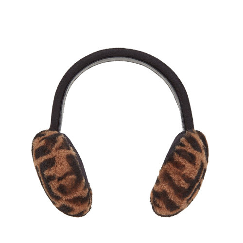 FENDI/芬迪 女士棕色毛羊皮耳套 FXQ661AEO4F0QE1