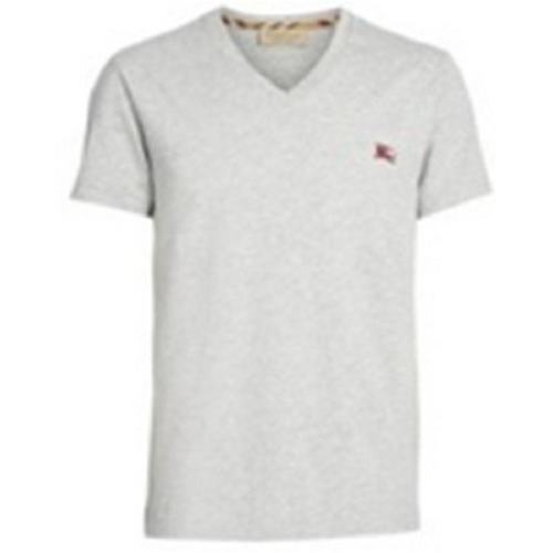  BURBERRY/博柏利 男士拼色棉質短袖T恤 80038341 PLFSX