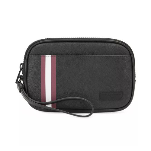 BALLY/巴利 男士 男包 黑色皮革時(shí)尚手拿包 6232040