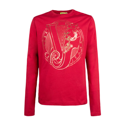 VERSACE/范思哲 男裝 服飾 上衣圓領(lǐng)棉印花 男衛(wèi)衣 B3GMA736-6582