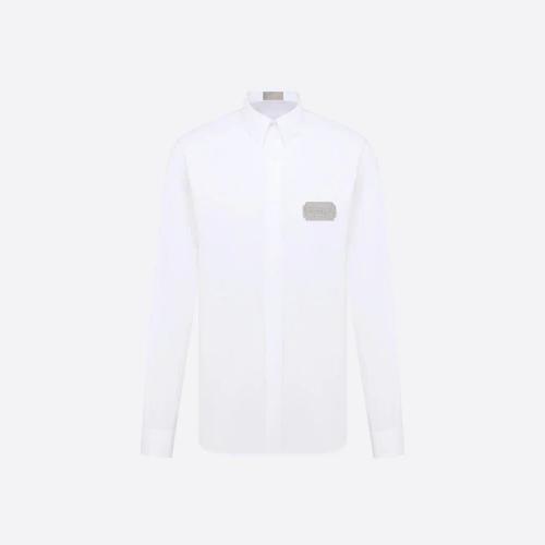  DIOR迪奧 22年秋冬 男士 長(zhǎng)袖襯衫 Chemise Christian Dior Couture 313C52_1581_C088