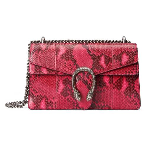  GUCCI古馳 22年秋冬 女士 Dionysus python small shoulder bag 400249 EKN0N 5621