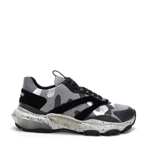 Valentino/華倫天奴 男士織物配皮Bounce運動鞋 RY2S0B05 SJH