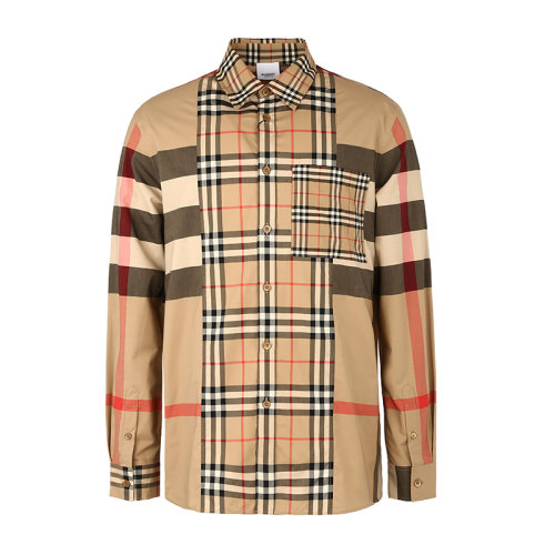 BURBERRY/博柏利 男士長(zhǎng)袖襯衫 80237871