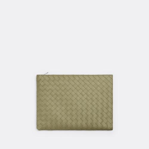  BV葆蝶家 22年秋冬 男士 手拿包 pochette partiellement zippee 607479VCPQ52920