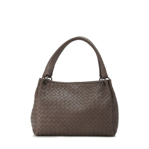 Bottega Veneta/葆蝶家  女包女士咖啡色皮革時尚百搭單肩包手提包 428047V00162965  GMH0022BC