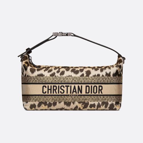  DIOR迪奧 22年秋冬 女士 手拿包 Pochette Nomad DiorTravel Medium S5554BLNC_M1M7