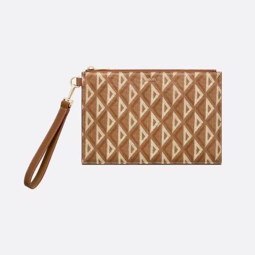  DIOR迪奧 22年秋冬 男士 手拿包 Pochette A5 2ESCA338DCO_H24E