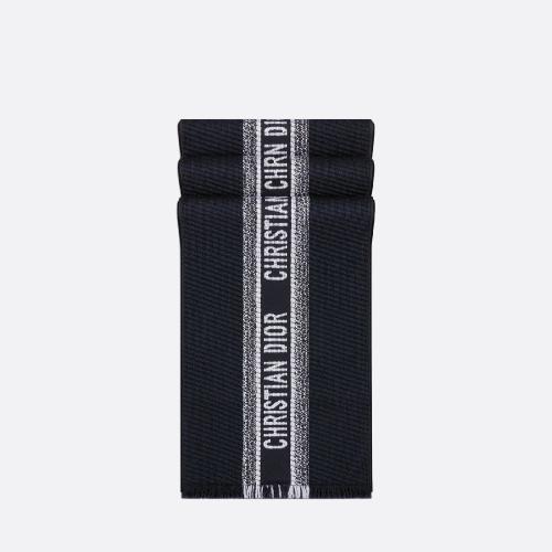  DIOR迪奧 22年秋冬 女士 圍巾 學(xué)院風(fēng)雙面圍巾 14CDO301I985_C540