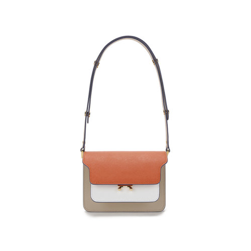 MARNI/瑪尼 女士牛皮革手提單肩斜挎包 SBMPS01U51 LV520