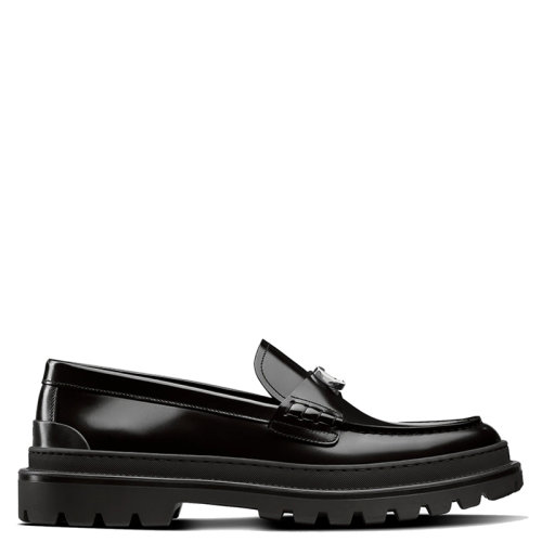 DIOR/迪奧 21年秋冬新款 男士黑色光滑小牛皮樂福鞋3LO117ZJQ_H969