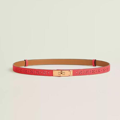  HERMES愛(ài)馬仕 22年秋冬 女士 腰帶 Ceinture Kelly Garden Party 18 H010424CDT5