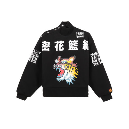 KENZO/高田賢三  女衛(wèi)衣 女士棉質(zhì)加厚保暖衛(wèi)衣運(yùn)動衫 2SW624 4MH