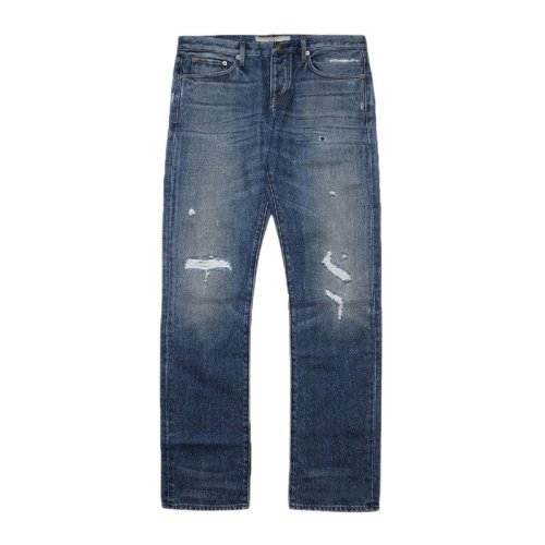 BURBERRY/博柏利 男士藍(lán)色棉質(zhì)時尚牛仔褲