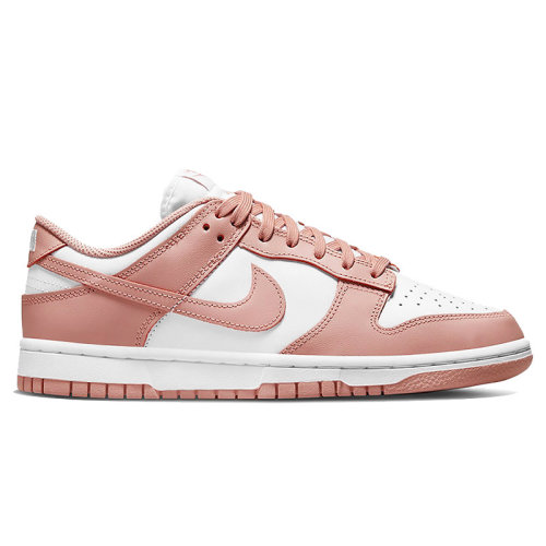 Nike/耐克  Dunk Low 女款 玫瑰粉 低幫 運(yùn)動(dòng) 休閑 板鞋 DD1503-118