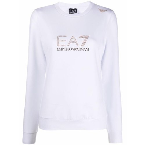  Emporio Armani/安普里奧阿瑪尼 女士白色滌綸衛(wèi)衣 8NTM45 TJ9RZ 1100 PLFSX