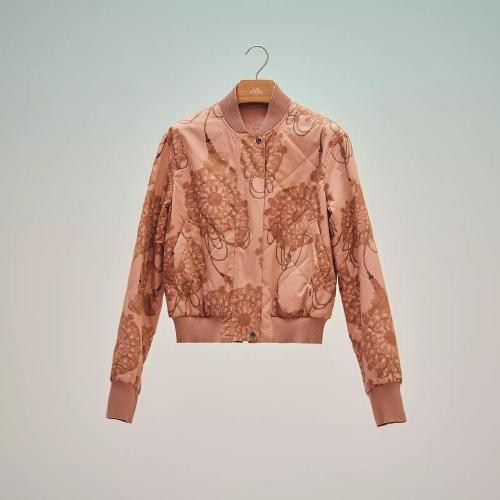  HERMES愛馬仕 22年秋冬 女士 衛(wèi)衣 Blouson bombers reversible H2E0156DJD736