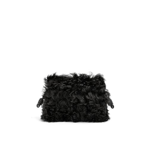 LOEWE羅意威 22年秋冬 女士 手拿包 Flamenco clutch in Mongolian goat and nappa A411FC1X38