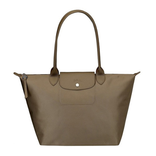 Longchamp/瓏驤 LE PLIAGE NéO系列女士純色尼龍大號長柄按扣拉鏈開合手提包單肩包托特包女包 1899598 多色可選