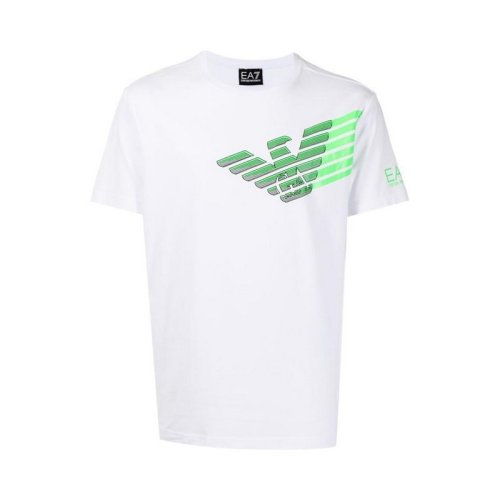  Emporio Armani/安普里奧阿瑪尼 男士白色棉質(zhì)短袖T恤 6KPT32 PJ9TZ 1100 PLFSX