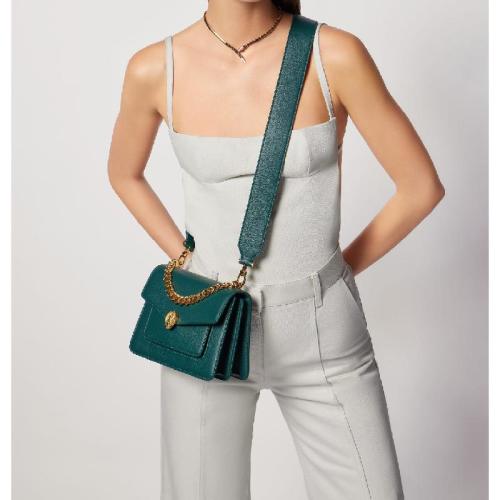  BVLGARI寶格麗 22年秋冬 女士 手提包 SERPENTI FOREVER MAXI CHAIN SAC a BANDOULIERE 292702